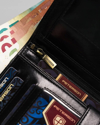 Duży portfel męski bez zapięcia