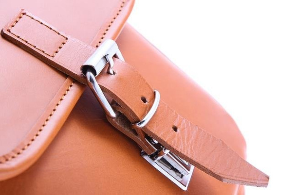 Duży plecak skórzany KEMER VOOC Vintage P38 brąz