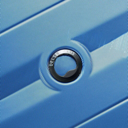 Walizka COMETE + 77 cm błękitna