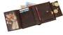 Skórzany portfel KEMER WILD STYLE Brązowy