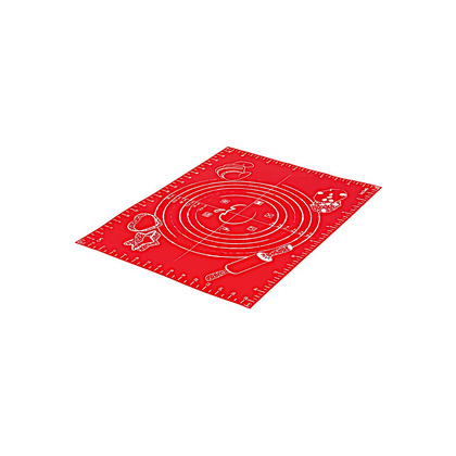 Stolnica mała silikonowa 40x30cm czerw.