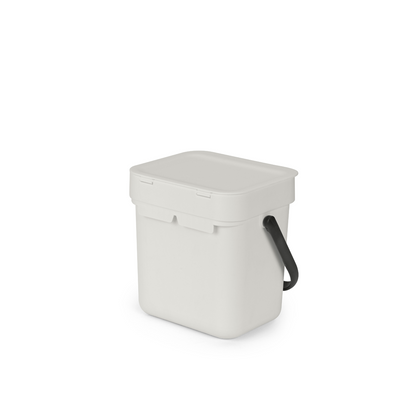 Kosz na odpadki Sort&Go 3l Light Grey 213229