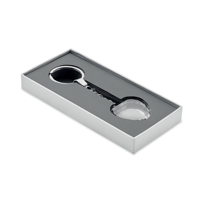 Szklany brelok serce