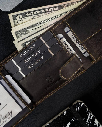 Skórzany portfel dla mężczyzny