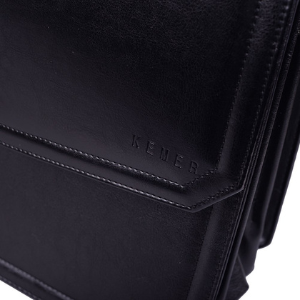 Teczka męska KEMER S 622/MB Czarna