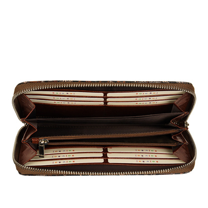 Duży Skórzany Portfel Damski BajuBaj PD090s171 RFID