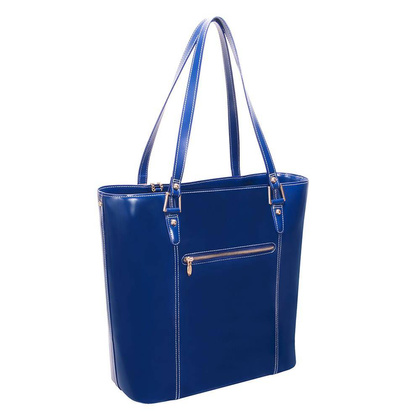 Torebka damska skórzana McKlein Cristina Granatowa