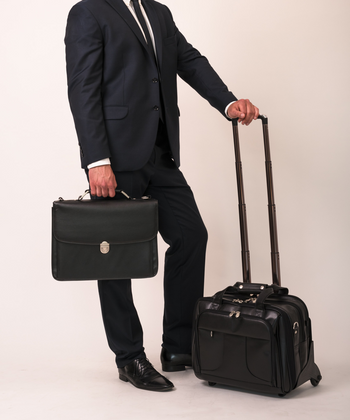 Torba podróżna na kołach McKlein Chicago 17" Czarna