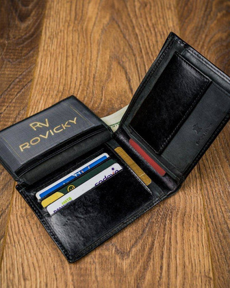 Oryginalny portfel męski skórzany cavaldi®