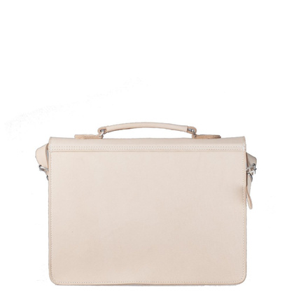 Torba na ramię skórzana KEMER B 890/JUCHT Beżowa