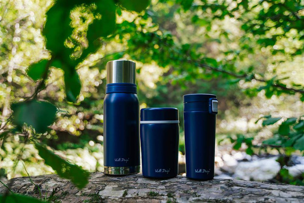 Kubek termiczny 400ml FUORI granatowy 27701