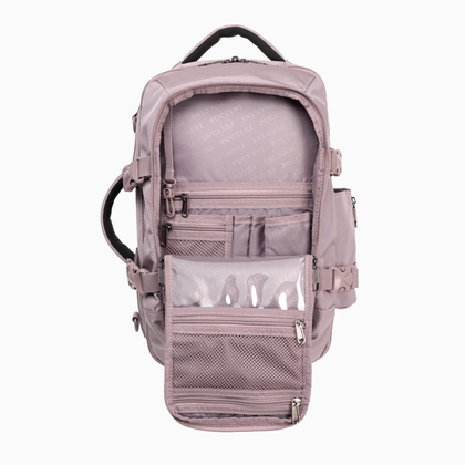 Wielofunkcyjny plecak z miejscem na laptop 14" PUCCINI EASY PACK PM90171 3C Różowy