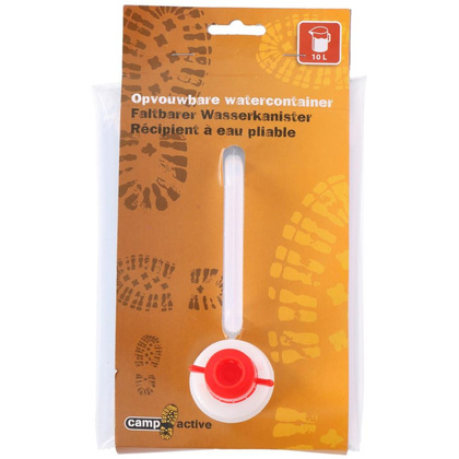 Zbiornik turystyczny na wodę 10L Transparentny