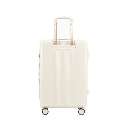 Średnia walizka PUCCINI MALIBU PC031B 0 Biała