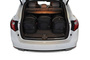 PORSCHE CAYENNE 2010-2017 TORBY DO BAGAŻNIKA 4 SZT KJUST