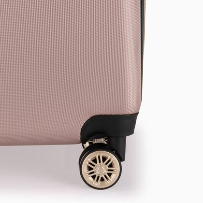 Średnia walizka PUCCINI LOS ANGELES ABS017B 3C Różowa