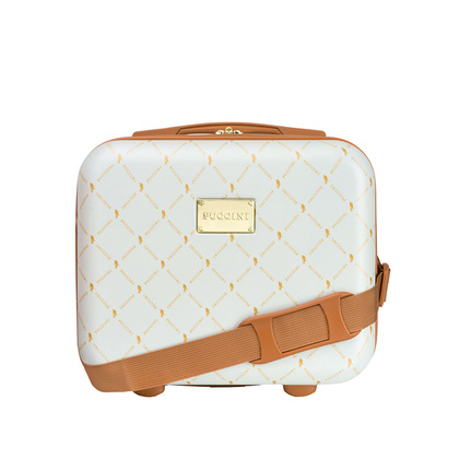 Kufer twardy PUCCINI SAINT TROPEZ ABSQM023 6A Beżowy