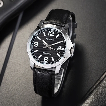 ZEGAREK MĘSKI CASIO MTP-V004L-1B + BOX