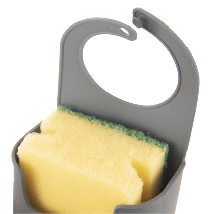 Uchwyt na gąbkę do naczyń szary