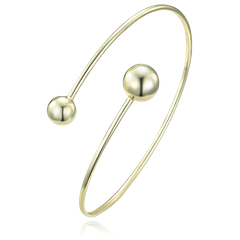 MINET Elegancka solidna srebrna bransoletka