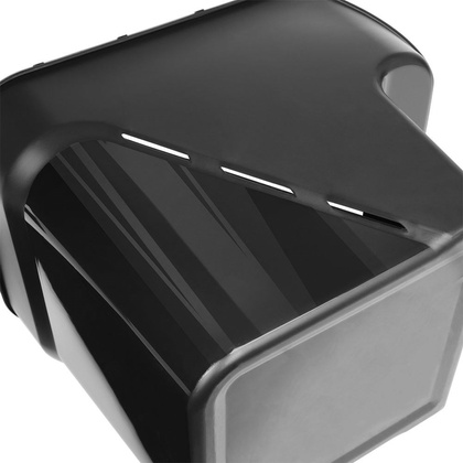 Pojemnik na warzywa owoce cebulę ziemniaki czosnek do przechowywania popielaty 13 l