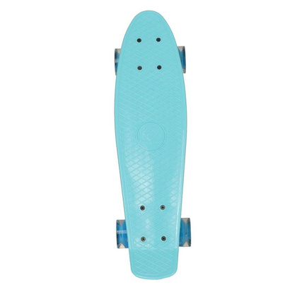 Deskorolka Plastikowa 22" Enero Niebieska Led