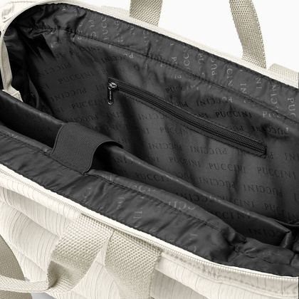 Torba z miejscem na laptop do 15,6" PUCCINI FORM TD252 6B Jasnobeżowa