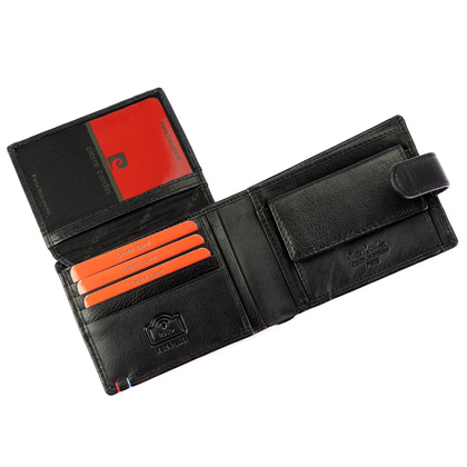 PORTFEL SKÓRZANY Pierre Cardin YS606 8806A czarny