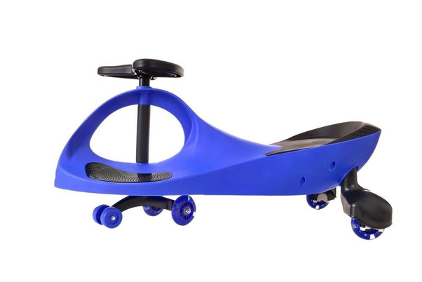 Jeździk Grawitacyjny FUNFIT KIDS ze świecącymi kołami LED Niebieski