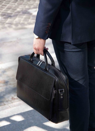 Torba skórzanana laptop 15.4" KEMER SOLIER Rothen - min. zamówienie 20 / 50 / 100 szt.