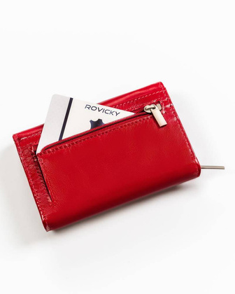 Portfel damski skórzany RD-02-GCL-4 RED