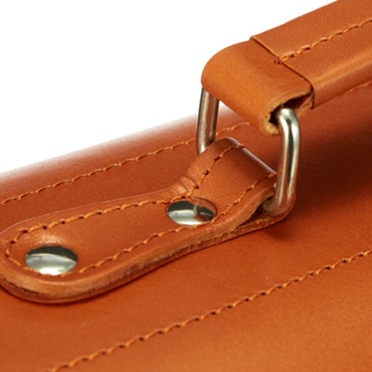 Duża torba skórzana 3w1 KEMER VOOC Vintage P43 Ruda