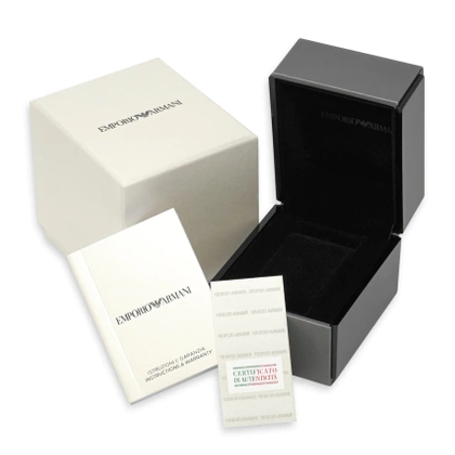 ZEGAREK MĘSKI EMPORIO ARMANI AR11336 - AVIATOR + BOX