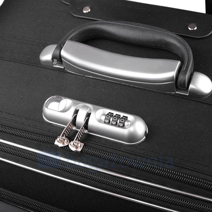 Zestaw walizek PELLUCCI RGL 773 Czarno Szary