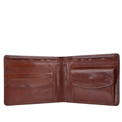 Portfel męski skórzany BELLUCCI M10 Jasno brązowy - min. zamówienie 20 / 50 / 100 szt.