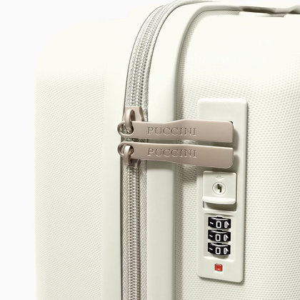 Mała kabinowa walizka PUCCINI TURIN PP030C 0 Biała