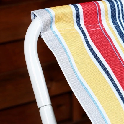 Leżak plażowy składany