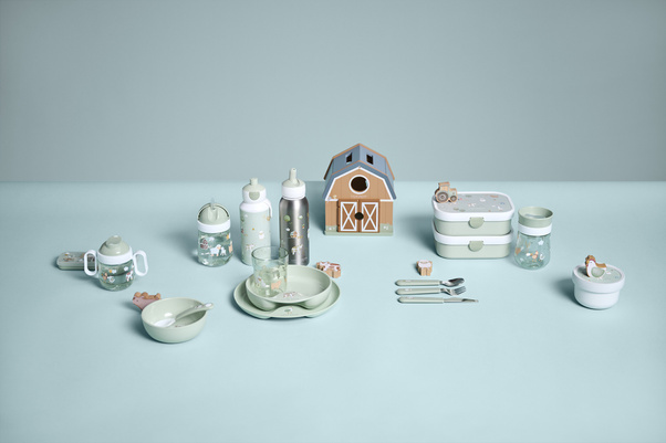 Zestaw obiadowy dziecięcy 3-szt. Mio Little Farm 108040065399