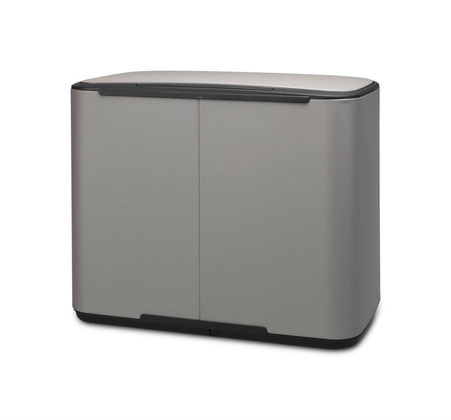 Kosz na śmieci pedałowy Bo 36l mineralny szary 121647