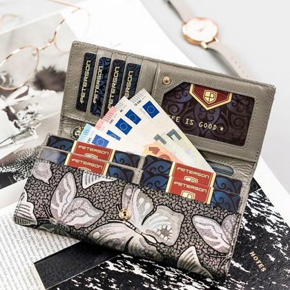 Portfel damski skórzany PTN 421028-ONBF