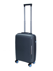 Walizka DIELLE 180 4k 55 cm kabinowa szara PP