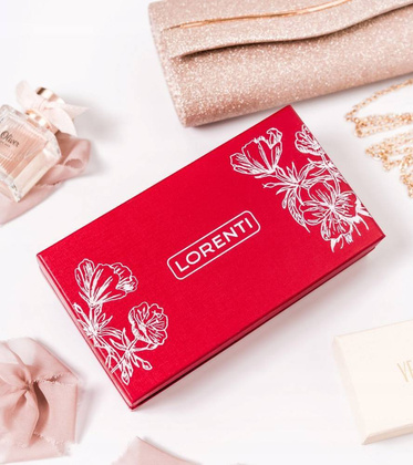 Lakierowany, duży portfel damski ze skóry naturalnej