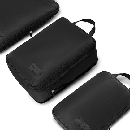 Zestaw kompresyjnych ogranizerów podróżnych PUCCINI ZOK 1 Czarne