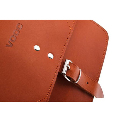 Raportówka 2-komorowa KEMER VOOC Vintage P37 Brązowa