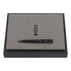 Zestaw upominkowy Hugo Boss teczka i długopis HDM409H + HSV4724A