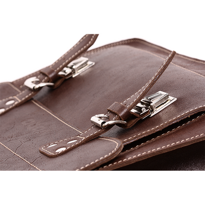 Big torba skórzana biznesowa KEMER VOOC TC8 brąz