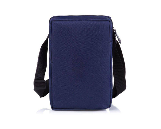 Klasyczna wygodna raportówka męska saszetka Solier S06 granatowa - min. zamówienie 20 / 50 / 100 szt.