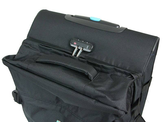 Torba podróżna na kołach DIELLE Czarna