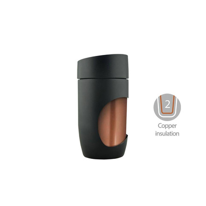 Kubek termiczny 400 ml Air Gifts Biały