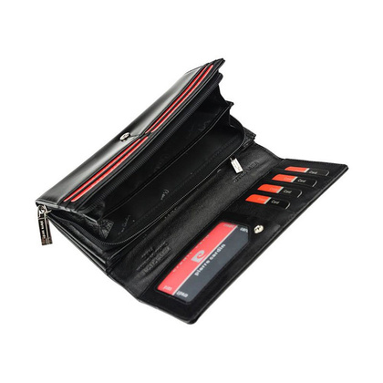 Portfel damski skórzany PIERRE CARDIN 05 LINE 106 Popielaty